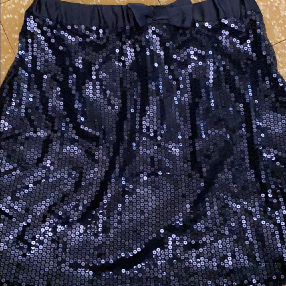 A child’s lg(14/16) Navy blue Náutica skirt